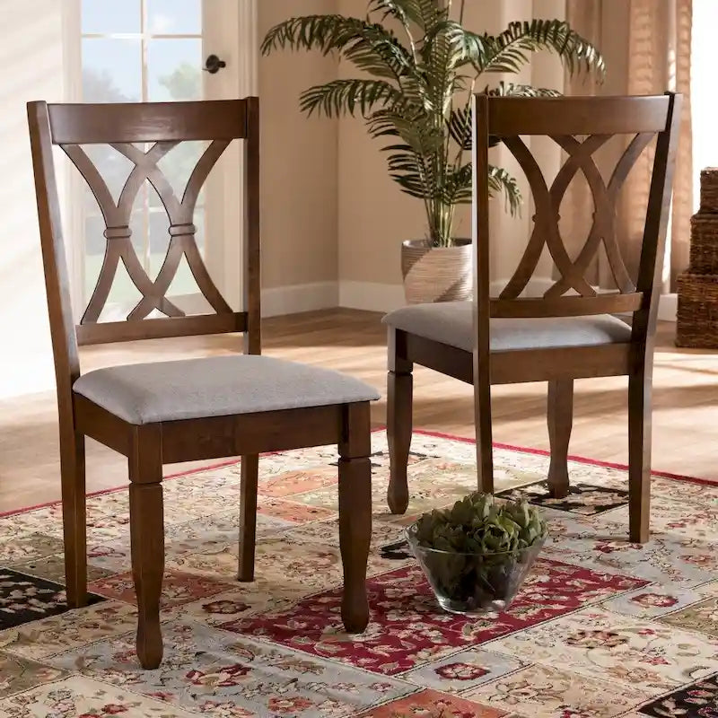 Copper Grove Nelson Armless Cushioned Dining Chairs