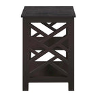 Convenience Concepts Titan End Table with Shelves