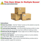 36 x 36 in. Solid Wood Dining Table with 4 Splatback Chairs - 5 Piece Set