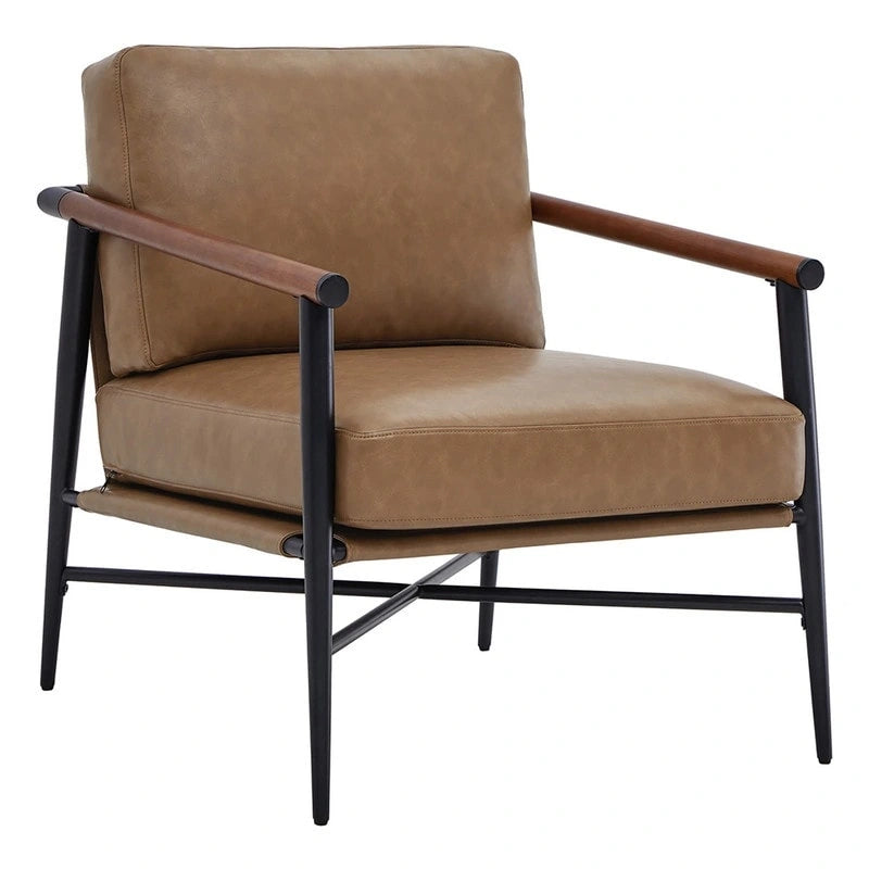 Vincent Mid Century Modern Upholstered Accent Chair