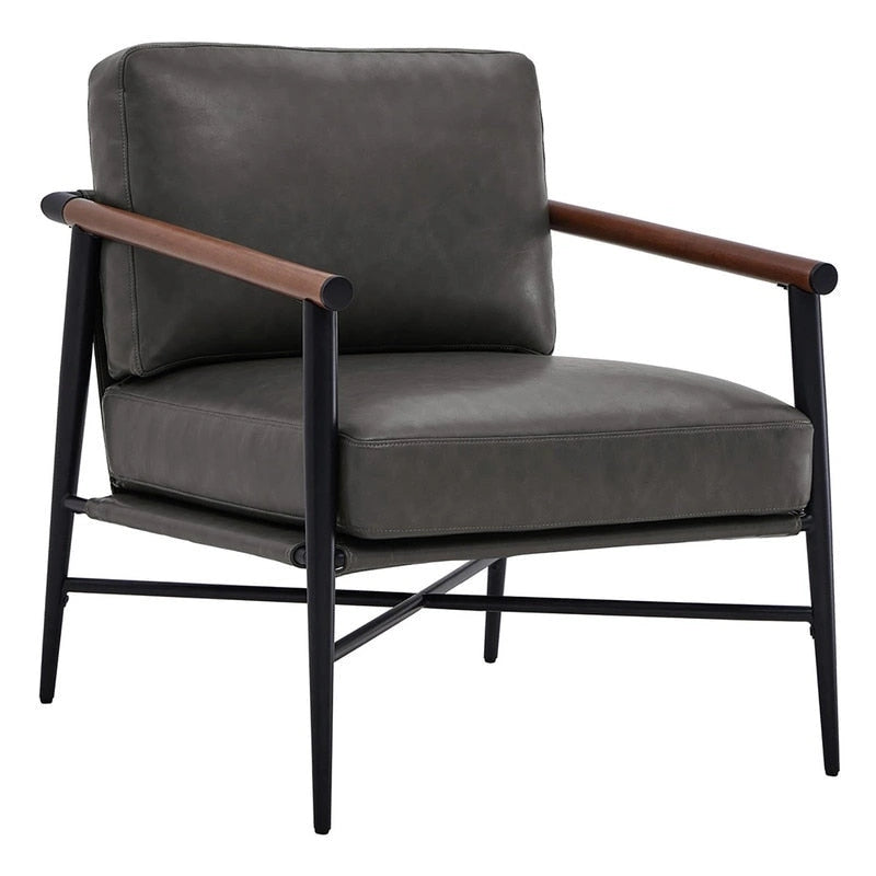 Vincent Mid Century Modern Upholstered Accent Chair
