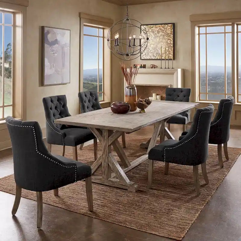 Reclaimed Wood Dining Set