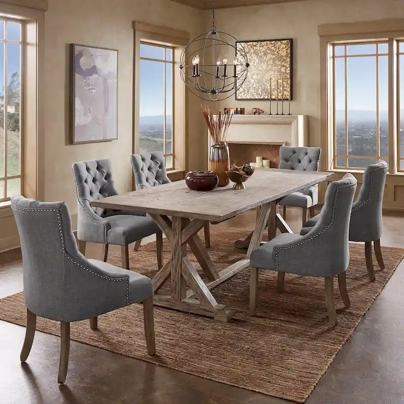 Reclaimed Wood Dining Set