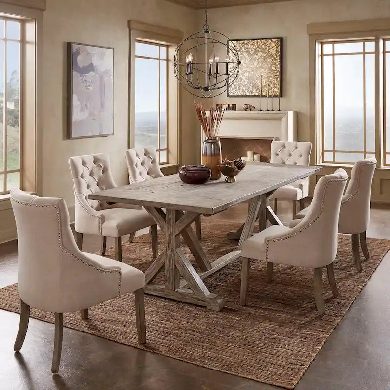 Reclaimed Wood Dining Set