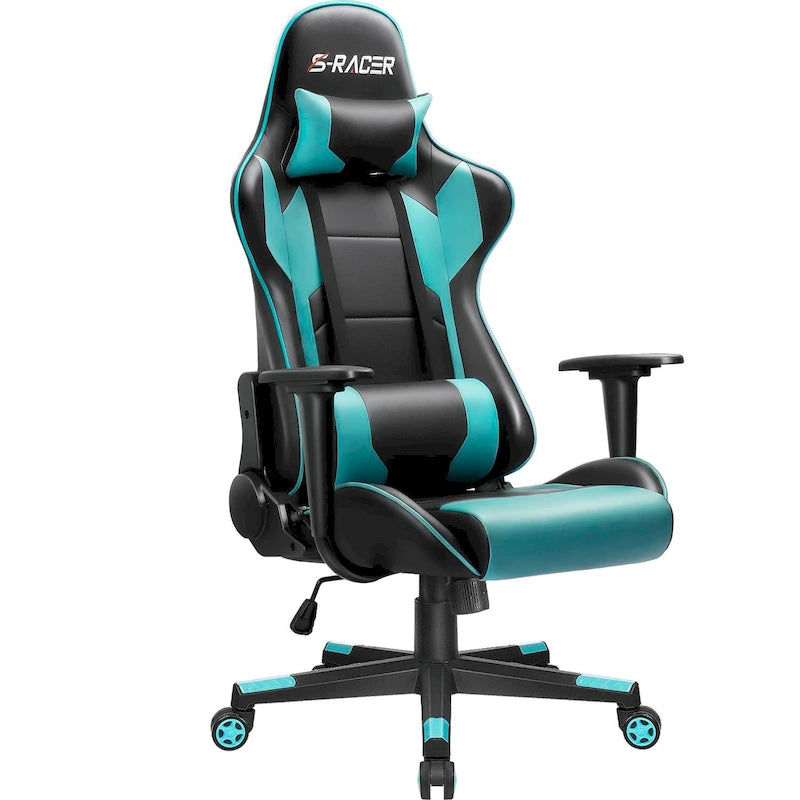 Homall Ergonomic Faux Leather Adjustable Swivel Office Gaming Chair