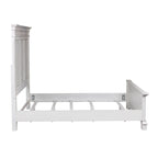 The Gray Barn Abbey Park Antique White King Panel Bed