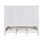The Gray Barn Abbey Park Antique White King Panel Bed