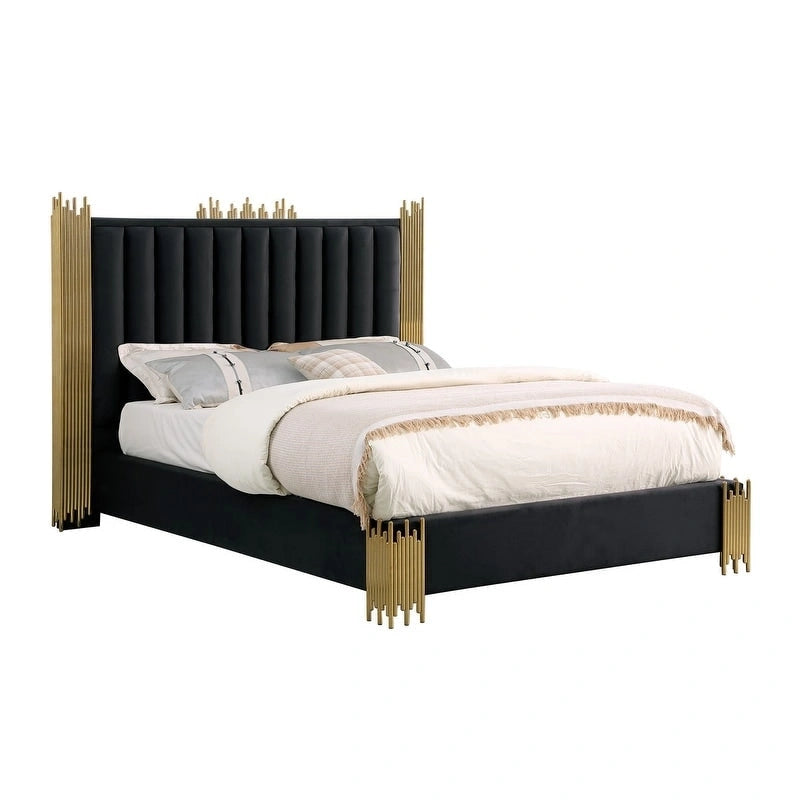 Best Quality Furniture Velvet Platform Beds