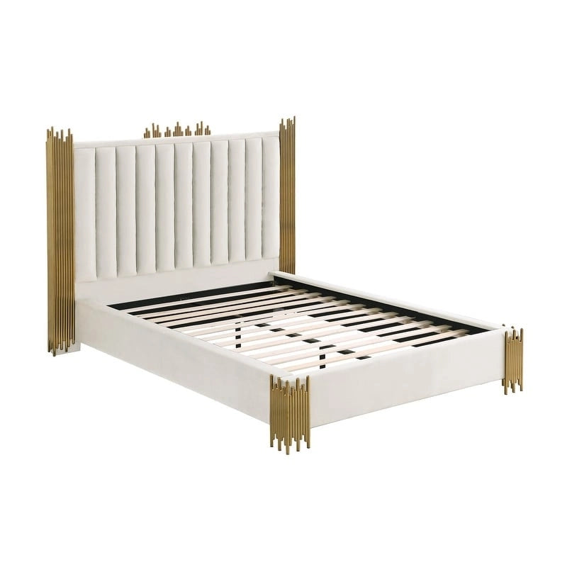 Best Quality Furniture Velvet Platform Beds