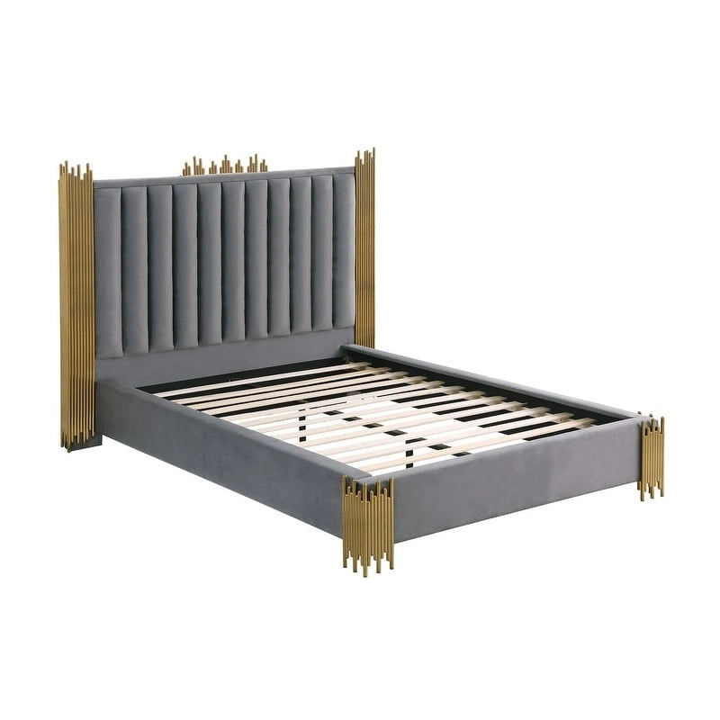 Best Quality Furniture Velvet Platform Beds