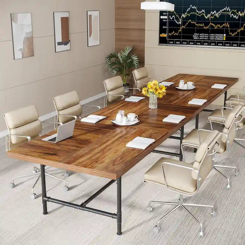 Rectangle Meeting Seminar Table for Conference Room, 70.8 W x 35.4 D