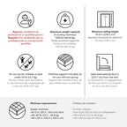 Versatile Queen Murphy Bed and Closet Organizer (92W) by Bestar