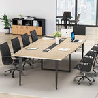 94.48 L x 47.24 W Conference Table,Seminar Table with Rectangle Grommet