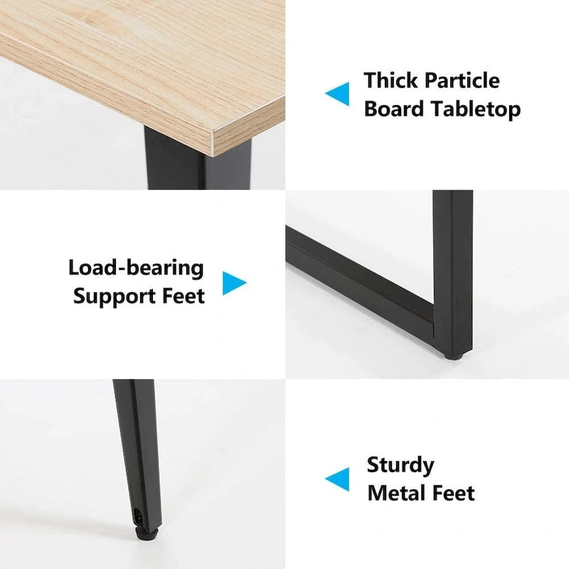 94.48 L x 47.24 W Conference Table,Seminar Table with Rectangle Grommet