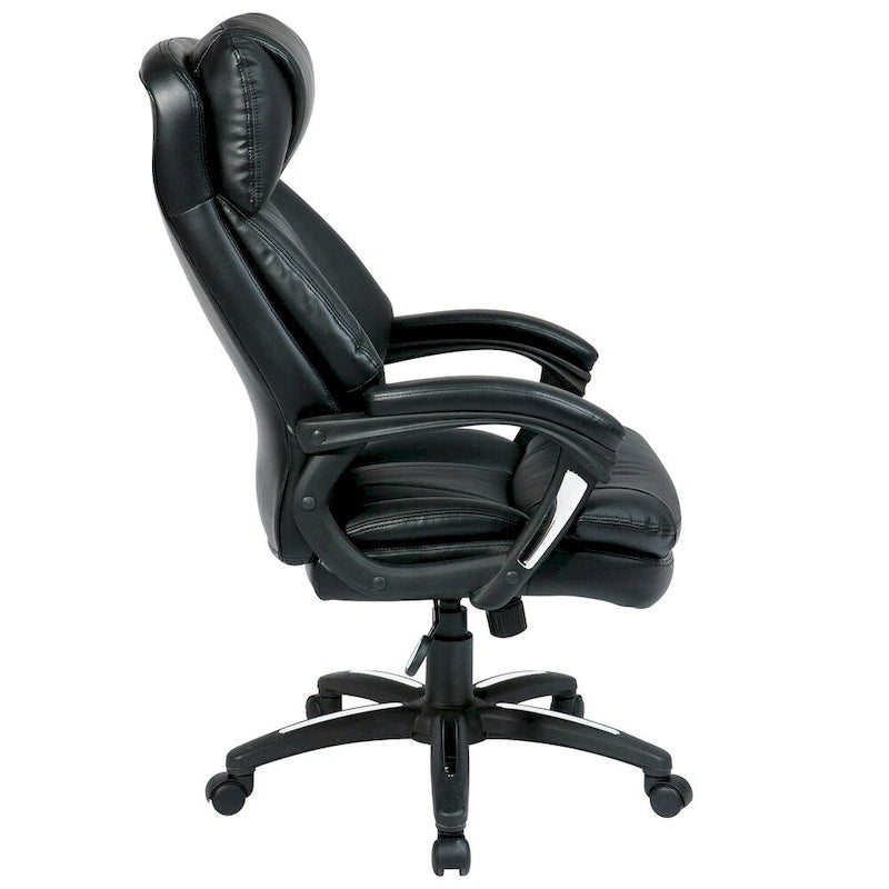 Oversized Bonded Leather Executive Office Chair