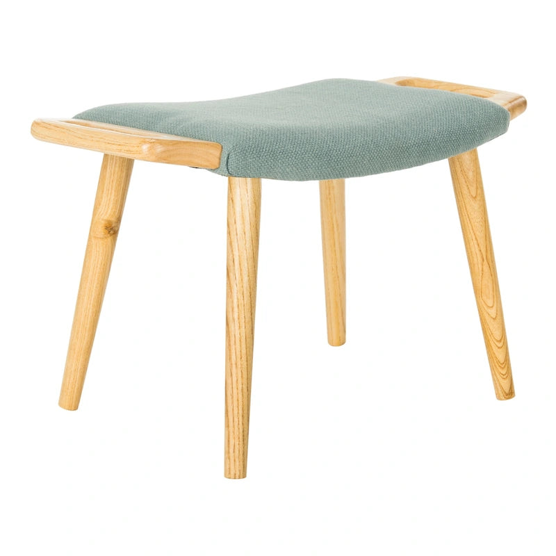 SAFAVIEH Zipora Beige/ Natural Mid-Century Bench - 11.8 x 24.6 x 15.4 - 12Wx25Dx15H