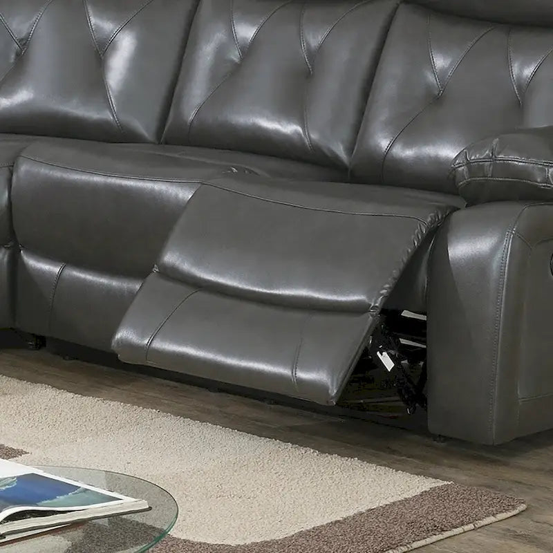 3 Pieces Manual Reclining Sectional