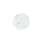 60 Diameter Round Marble Table with Cubical Marble Base