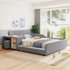 Full Size Upholstered Grounded Bed