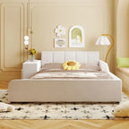 Full Size Upholstered Grounded Bed