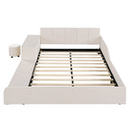 Full Size Upholstered Grounded Bed