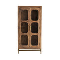 Apollo Wooden Two-Door Curio Cabinet - 30 x 16 x 61