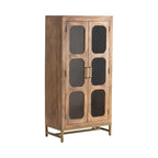 Apollo Wooden Two-Door Curio Cabinet - 30 x 16 x 61
