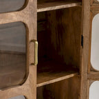 Apollo Wooden Two-Door Curio Cabinet - 30 x 16 x 61