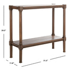 SAFAVIEH Novella Bottom Shelf Console Table - 31.5 W x 11.8 L x 29.5 H - 32Wx12Dx30H