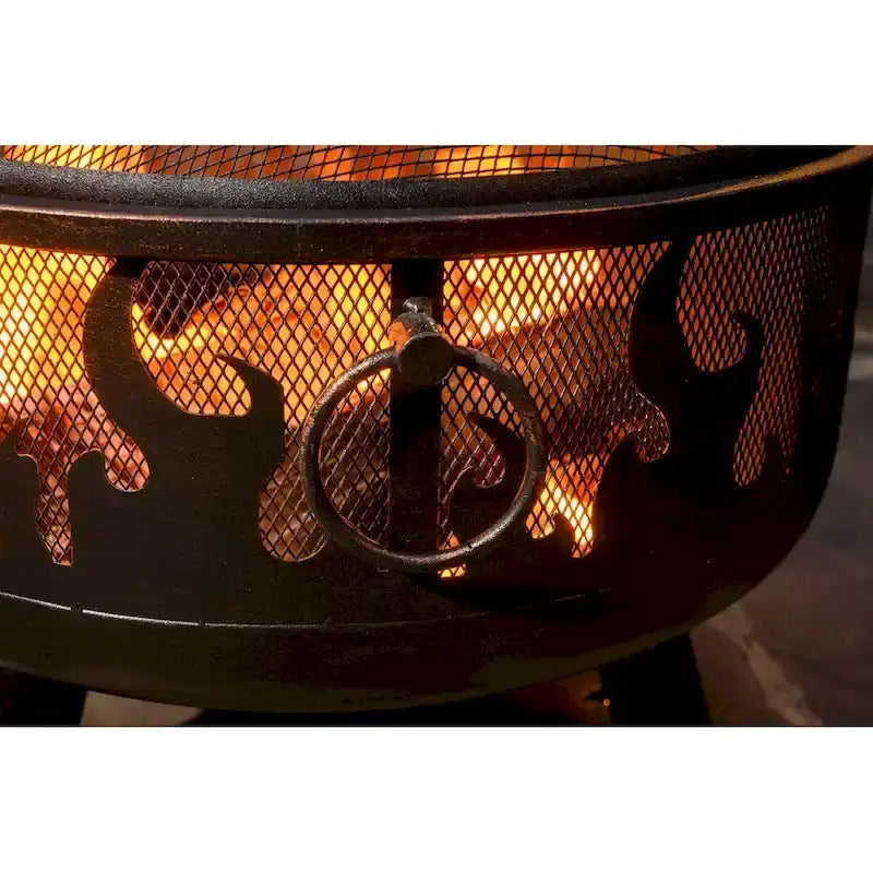 California King Bed with Plank Style Headboard and Round Tapered Legs,Brown