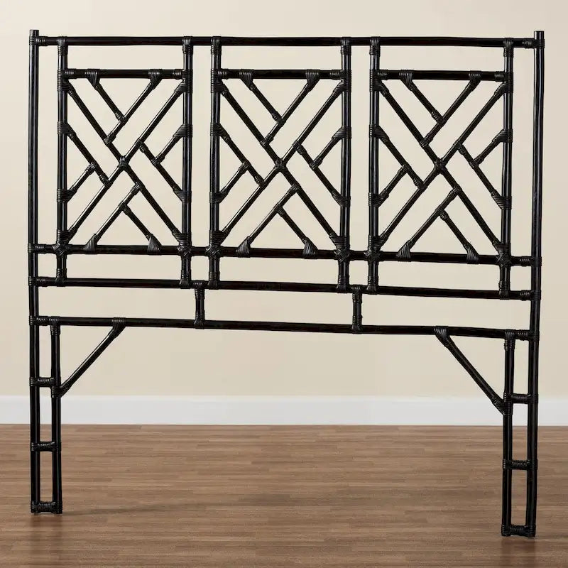 Karavo Bohemian Rattan Size Standalone Headboard