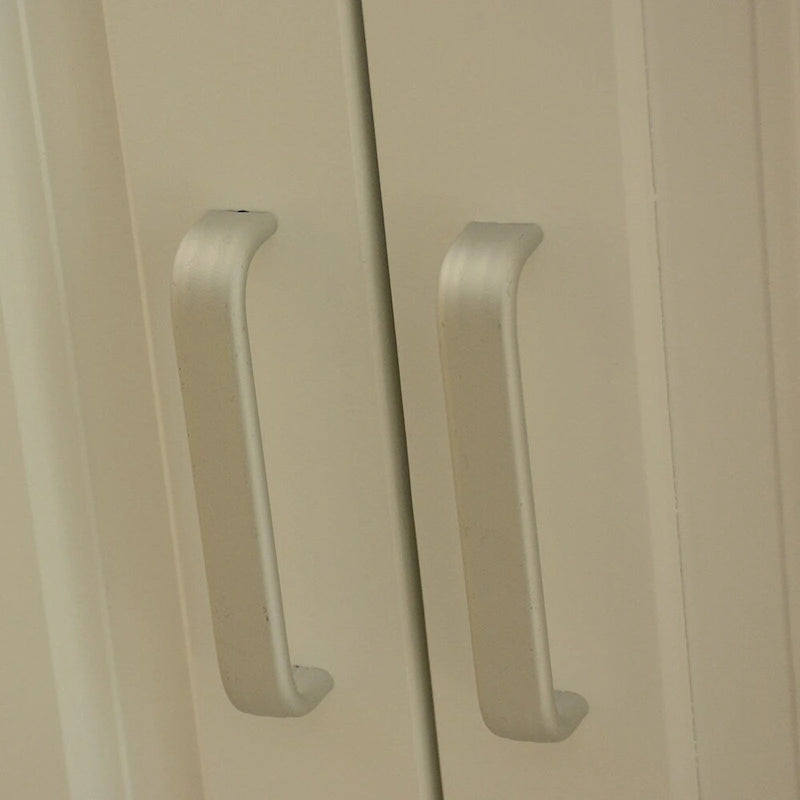 Kitchen Island & Kitchen Cart, Rubber Wood Top, Big & Adjustable Shelf Inside Cabinet for Different Utensils.