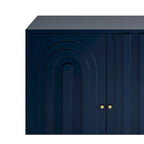 Modern 4 Door Wooden Storage Cabinet for Living Room