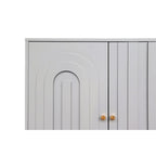 Modern 4 Door Wooden Storage Cabinet for Living Room