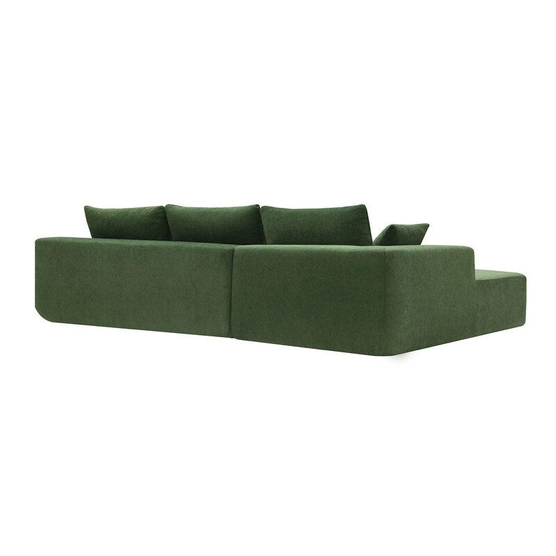 Modular Sectional Sofa Set, Modern Minimalist Style Upholstered Couch Sofa