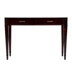 Kai 2 Drawer 46 Burl Wood Console Table