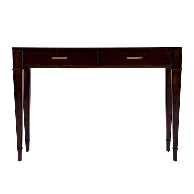 Kai 2 Drawer 46 Burl Wood Console Table