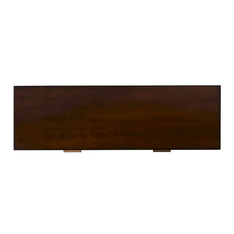 Kai 2 Drawer 46 Burl Wood Console Table
