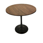Round Dining Table, 31.5 Tulip Table Kitchen Dining Table 2-4 People with MDF Table Top & Pedestal Base, End Table