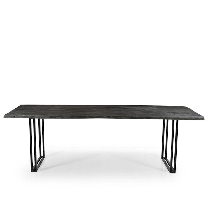 Sparrow Solid Wood Dining Table - Gray