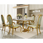 72 inch Rectangular Dining Table with U-Shaped Base