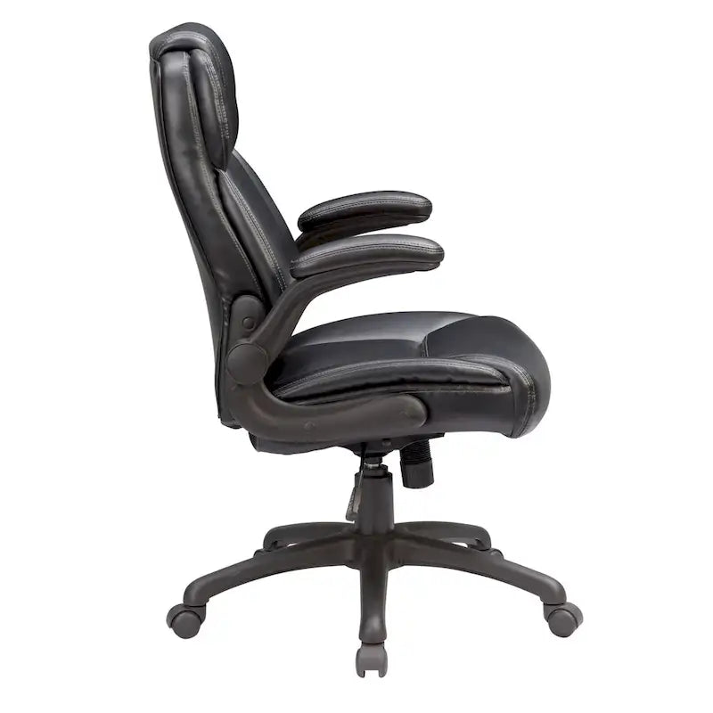 Sealy Atlas Ergonomic High-Back Executive Office Chair with Padded Armrests