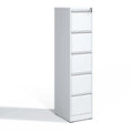 5 Drawer Metal Vertical File Cabinet with Lock