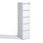 5 Drawer Metal Vertical File Cabinet with Lock