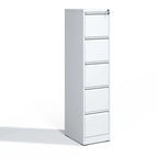 5 Drawer Metal Vertical File Cabinet with Lock