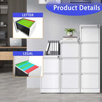 5 Drawer Metal Vertical File Cabinet with Lock