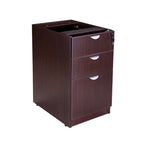 BOSS 71-inch L-Shape Corner Executive Desk with Dual File Pedestals