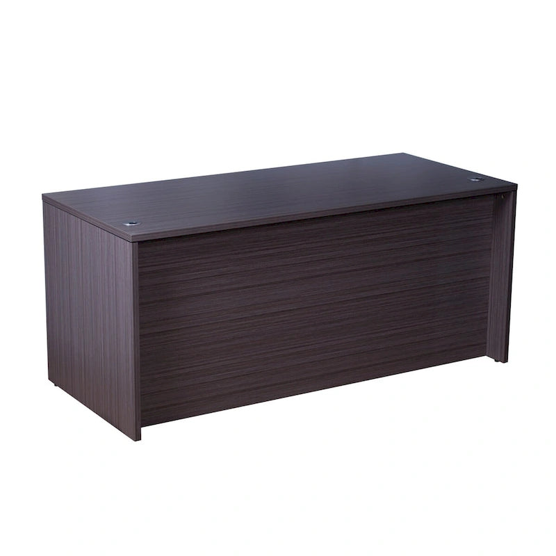 BOSS 71-inch L-Shape Corner Executive Desk with Dual File Pedestals