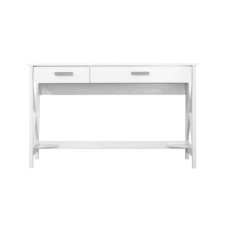 Saint Birch Alaska 47 Wrinting Desk with Two Drawers
