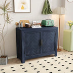 40 Modern Console Table Sofa Table with 2 Shelves